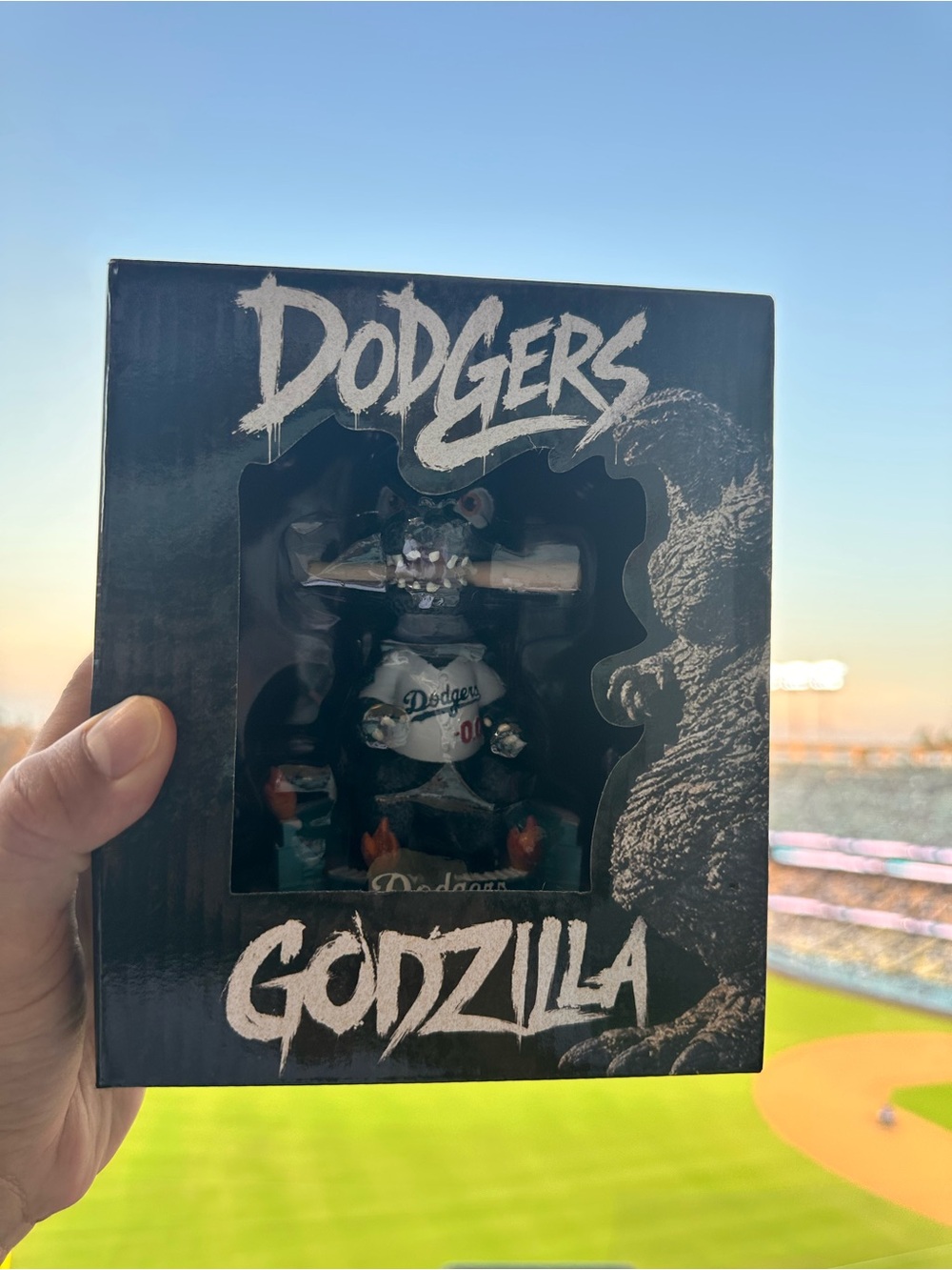 x Godzilla Collector Figure - Blue and White Team Edition